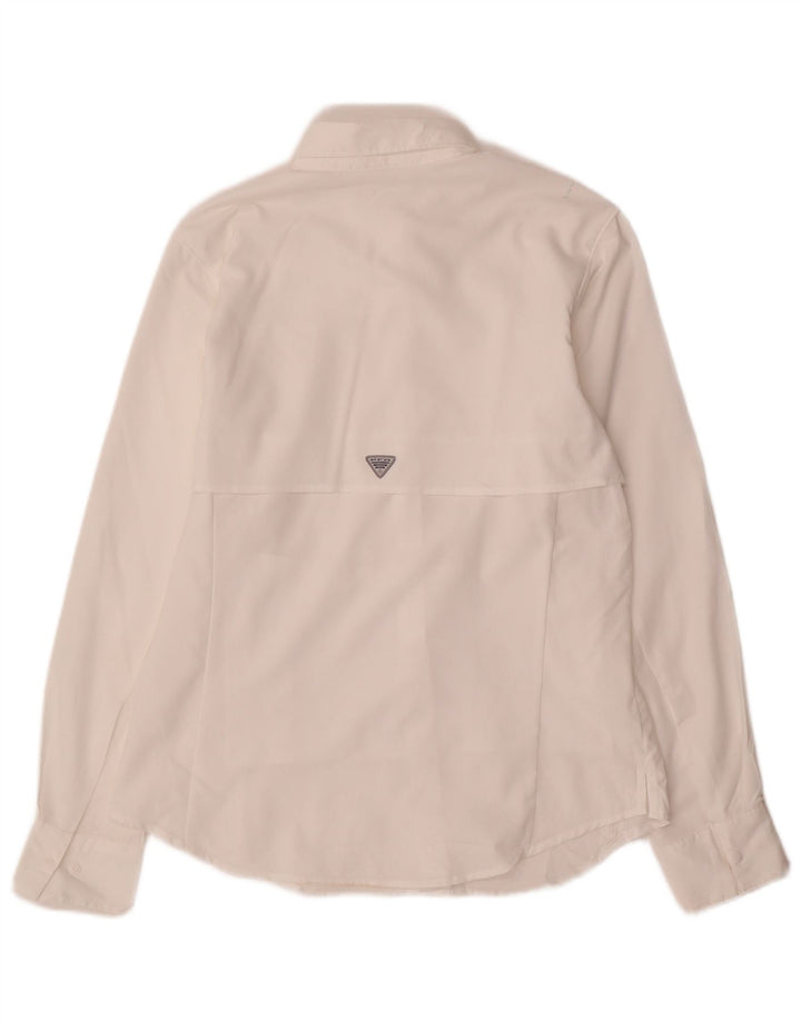 Camicia oversize da donna Columbia UK 10 piccola bianca