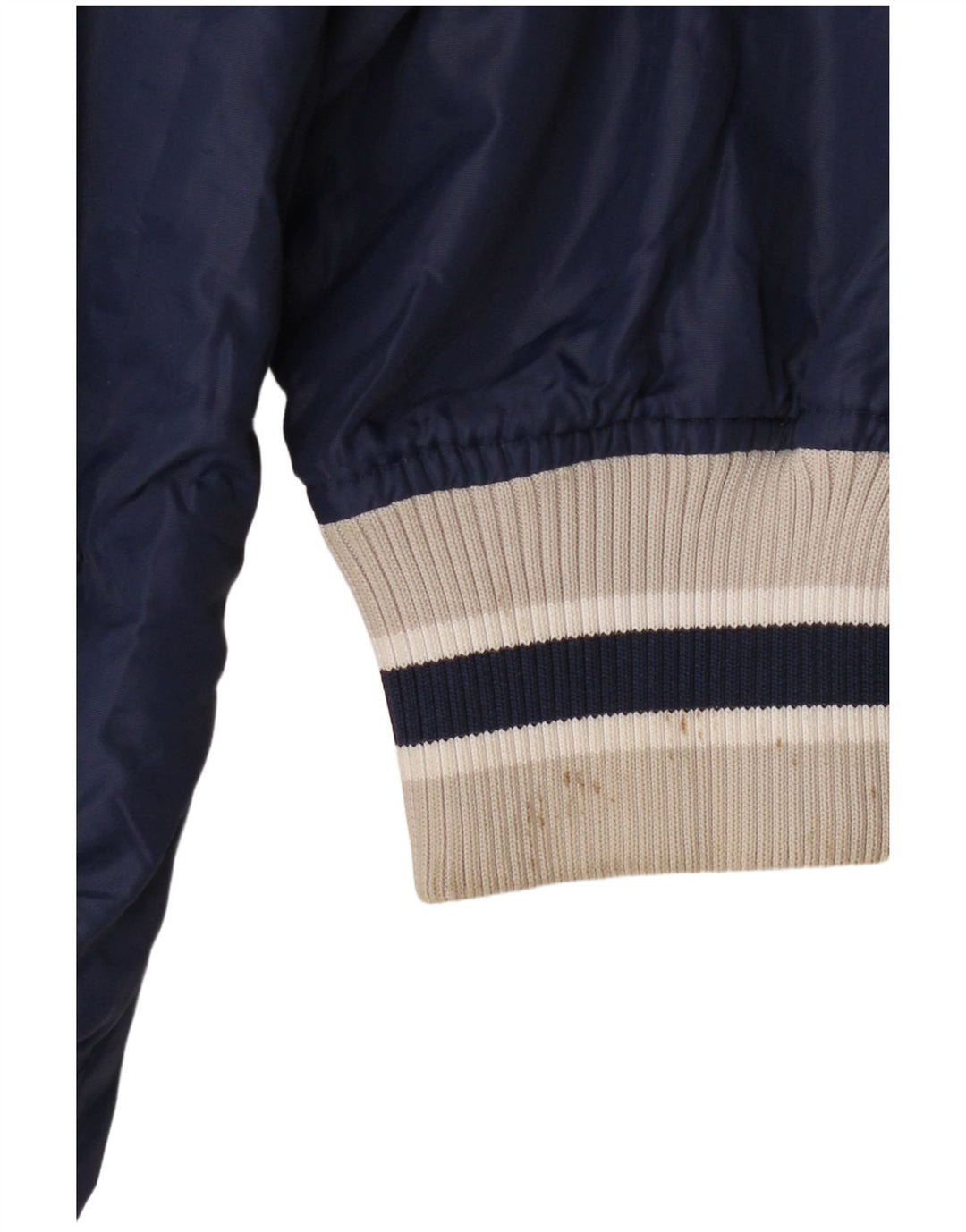 RUSSELL ATHLETIC Giacca anorak da uomo UK 36 Small Blu navy color block