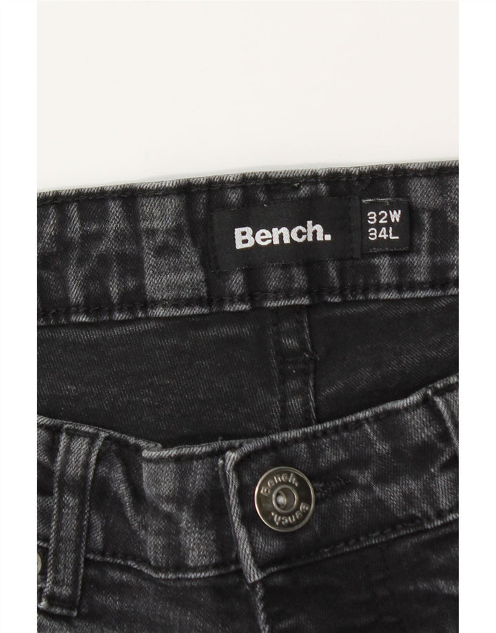Jeans slim da uomo Bench W32 L32 cotone nero