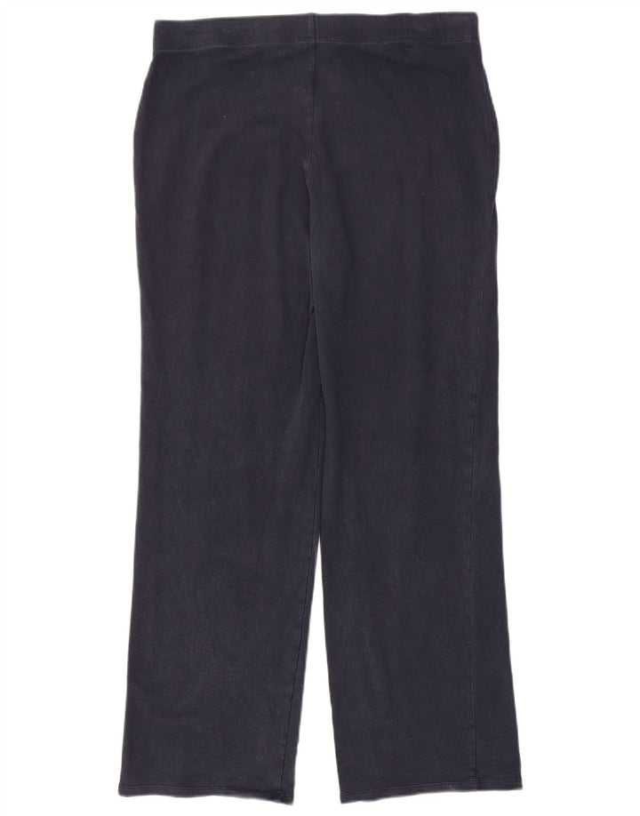 Pantaloni da tuta da donna MARKS & SPENCER UK 14 Large in cotone blu navy