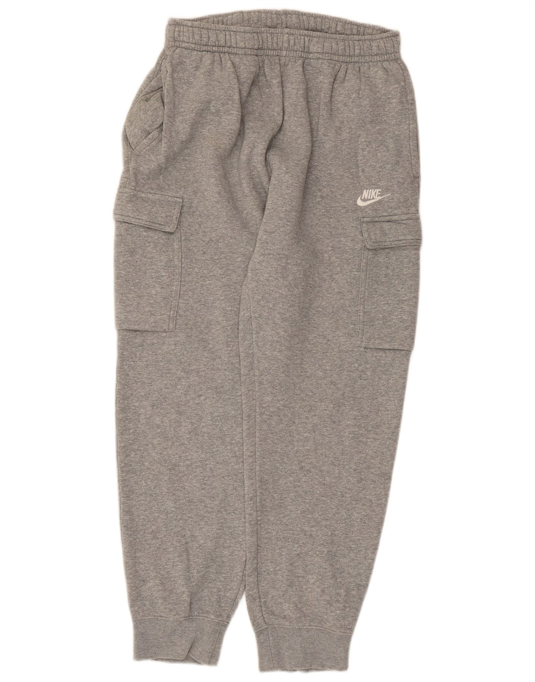 Pantaloni da tuta Nike Crop Cargo da uomo, pantaloni da jogging, cotone mélange grigio medio