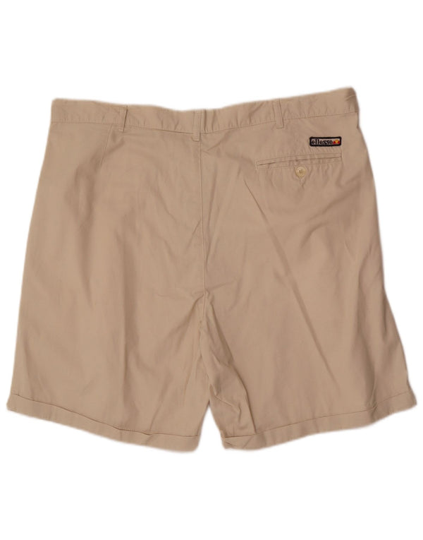 Pantaloncini chino da uomo ELLESSE IT 54 2XL W38 Cotone beige