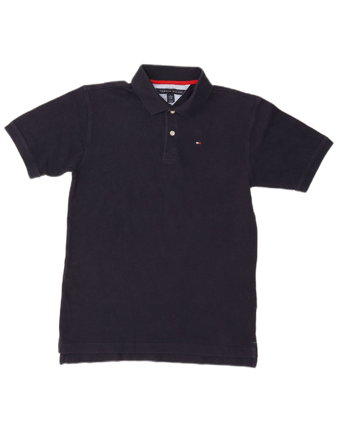 TOMMY HILFIGER Polo da bambino 15-16 anni XL in cotone blu navy