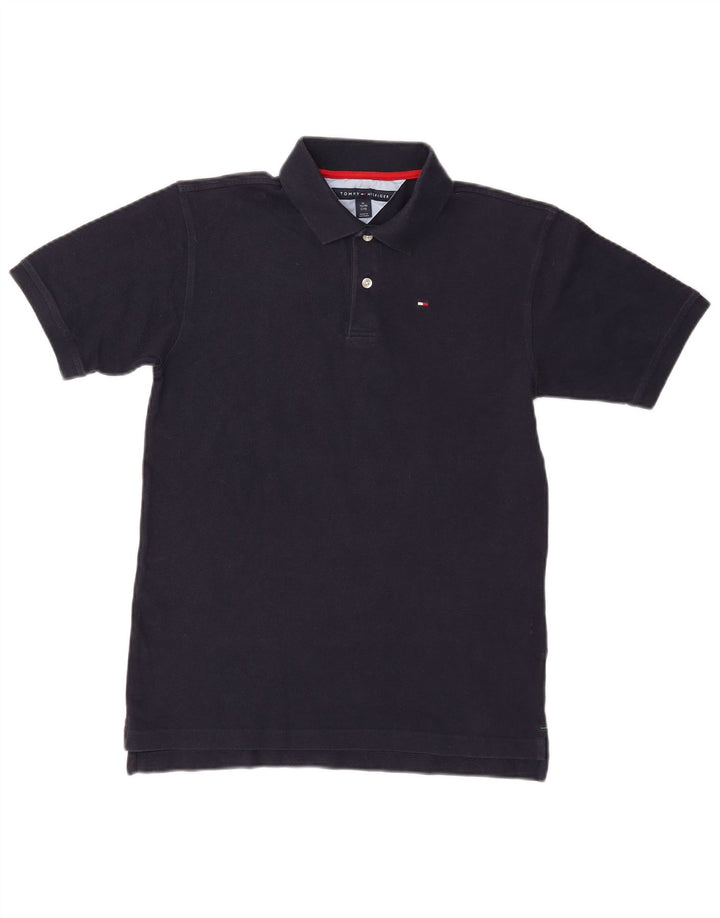 TOMMY HILFIGER Polo da bambino 15-16 anni XL in cotone blu navy