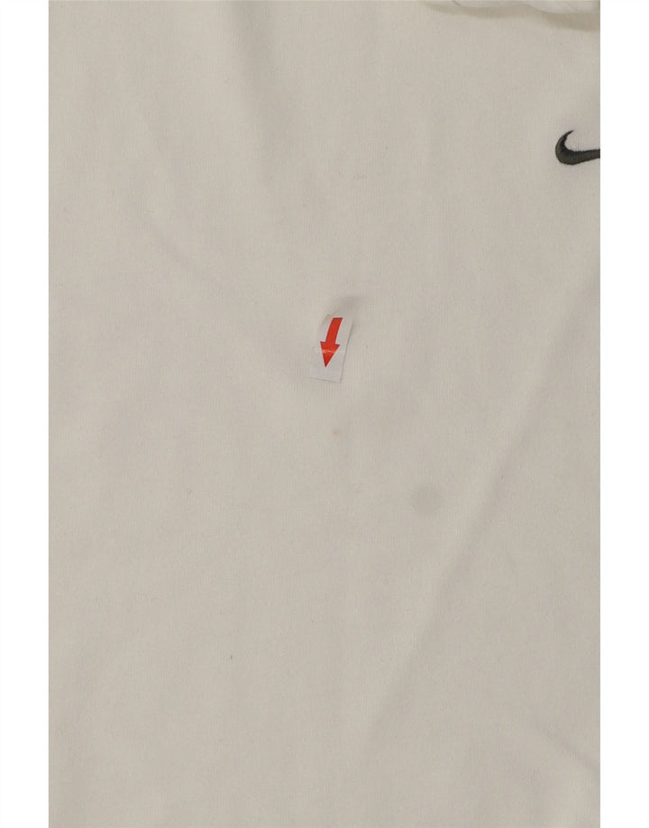 Canotta Nike da uomo grande in cotone bianco