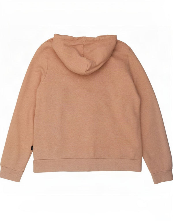 Felpa con cappuccio grafica da donna Puma UK 18 XL cotone rosa