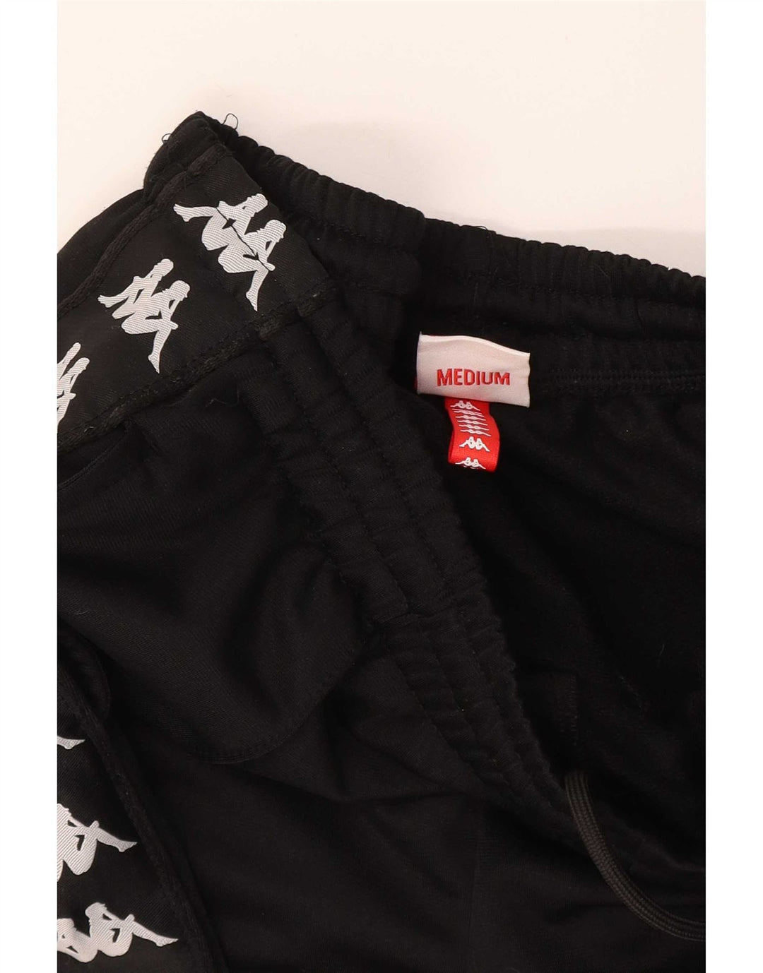 Pantaloni da tuta con grafica Kappa da donna Joggers UK 14 Medium Nero