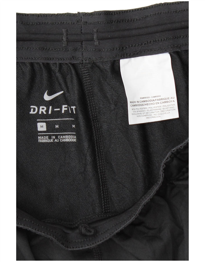 Pantaloni da tuta Nike Dri Fit da uomo, poliestere nero medio