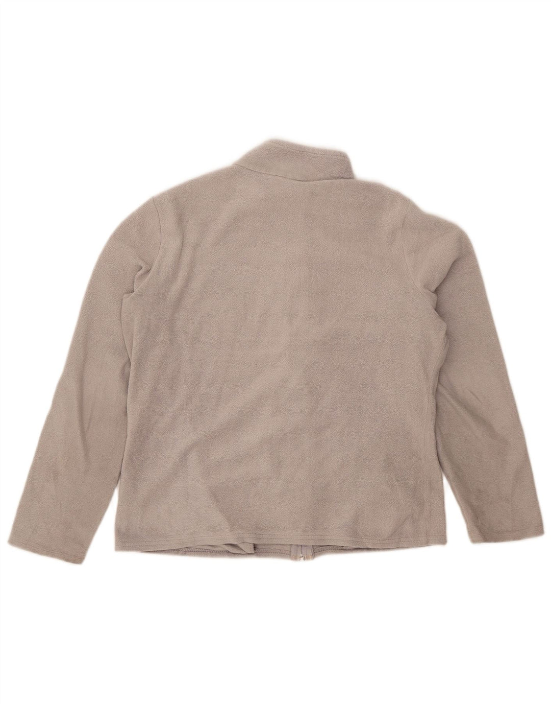 Giacca in pile da donna Marks & Spencer UK 16 grande poliestere grigio