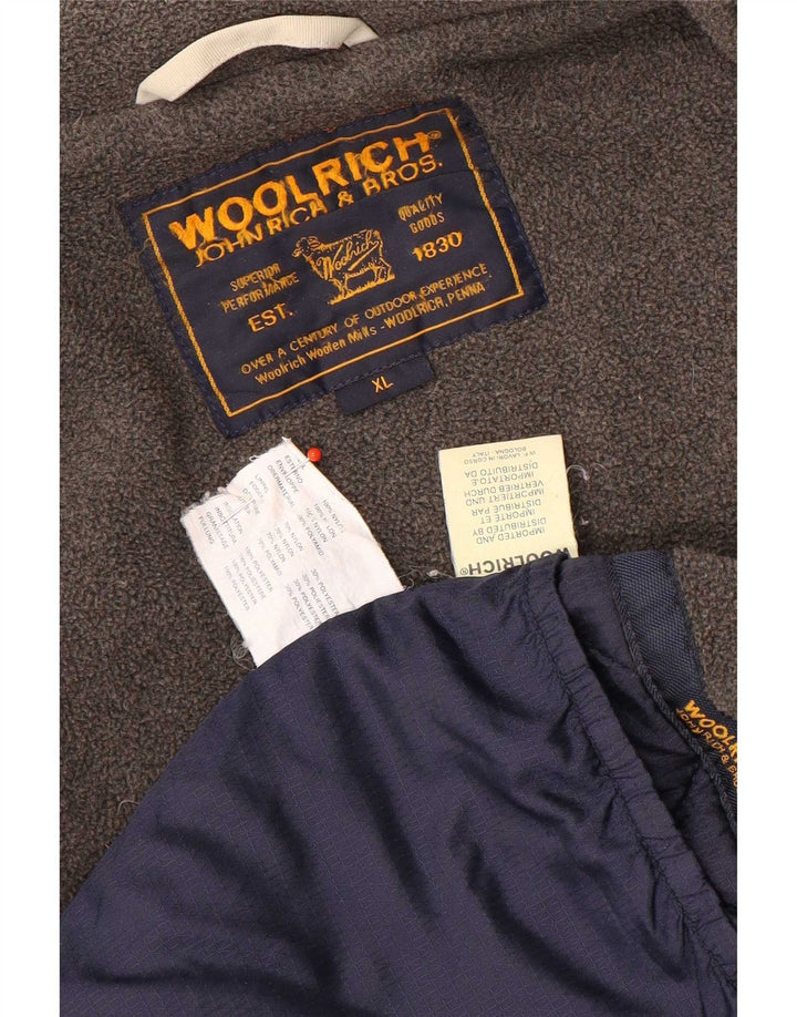 Giacca a vento da uomo Woolrich UK 42 XL Nylon beige