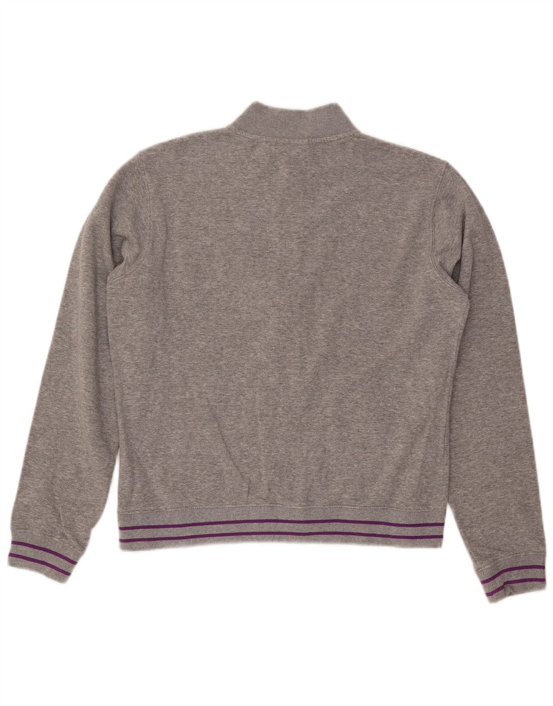 Giacca da ginnastica da donna FILA UK 16 grande cotone grigio