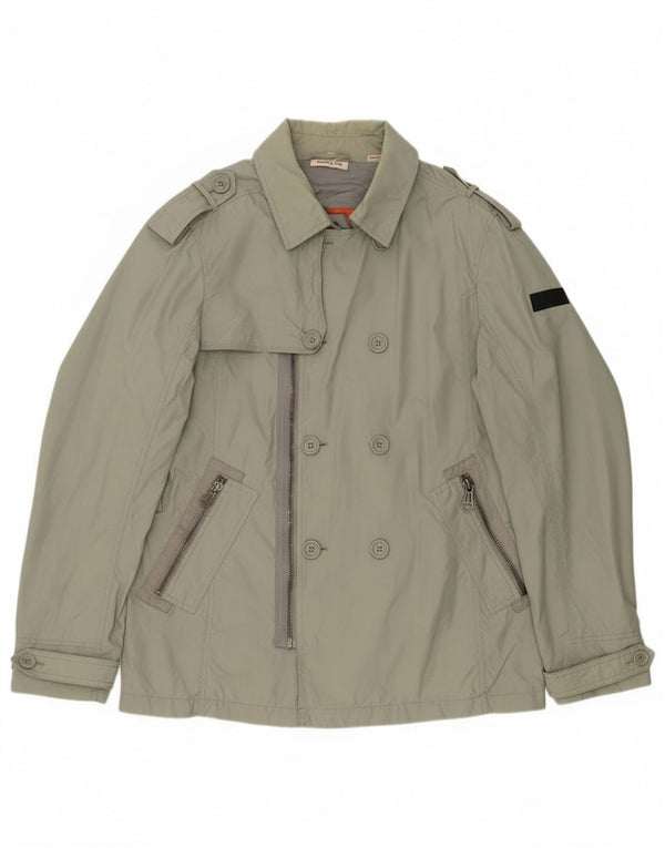 Giacca militare doppiopetto da uomo Dkny UK 42 XL cotone verde