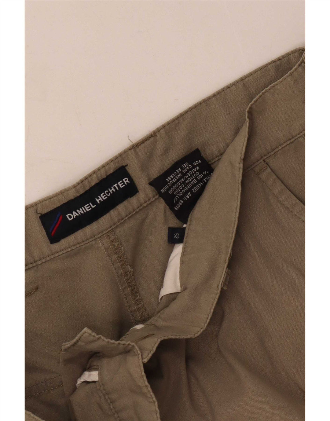 Pantaloncini cargo da uomo Daniel Hechter EU 52 XL W34 Cotone beige