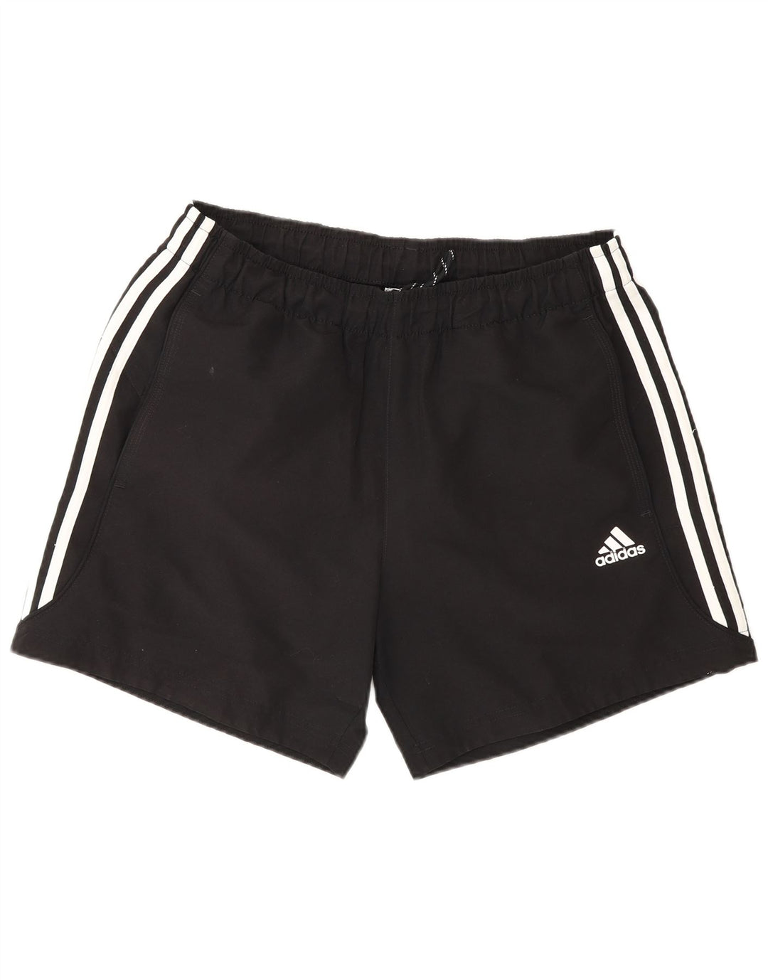 Pantaloncini sportivi Adidas da uomo vestibilità regolare medio nero poliestere sportivo