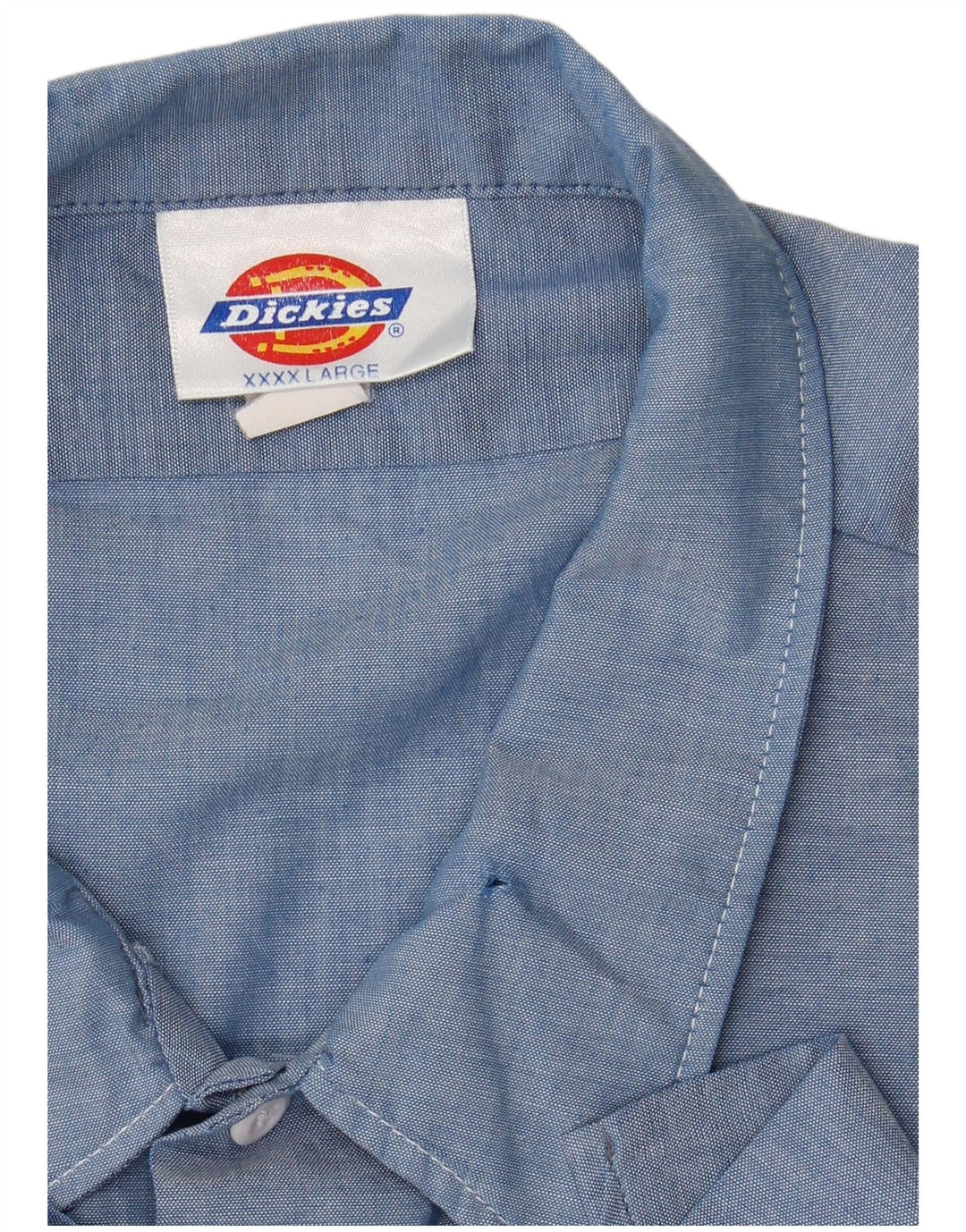 Camicia a maniche corte da uomo Dickies 4XL poliestere blu