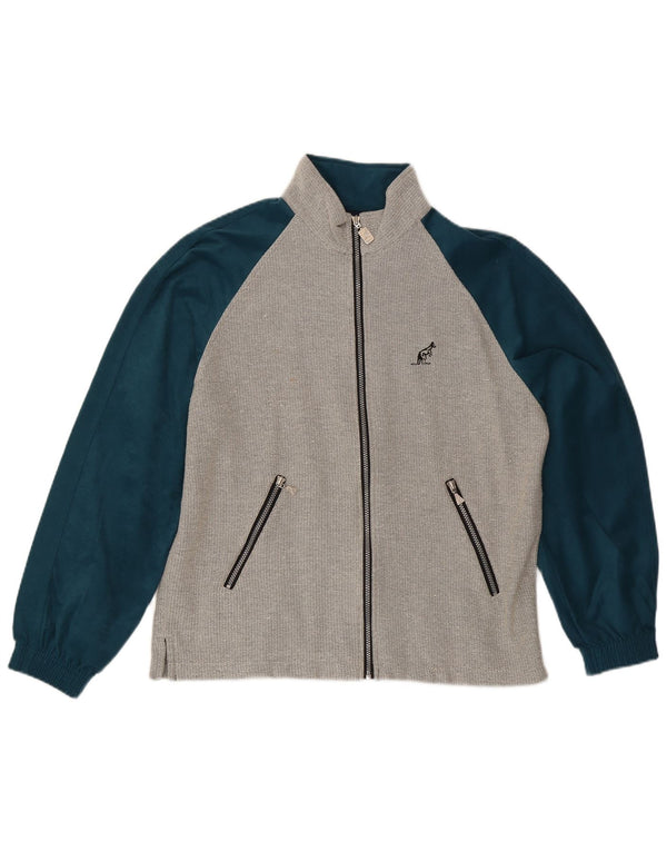 AUSTRALIAN L'ALPINA Giacca da tuta da uomo IT 46 Small Grey Colourblock