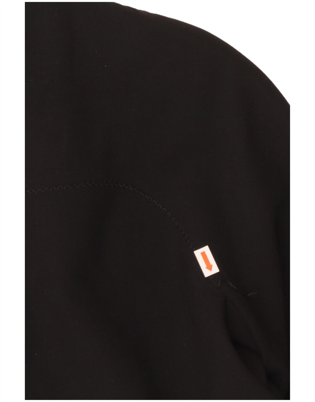 Giacca blazer da donna VINTAGE UK 10 piccola in poliestere nero