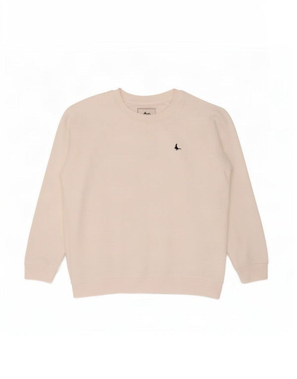 Felpa da donna Jack Wills UK 10 piccolo cotone bianco