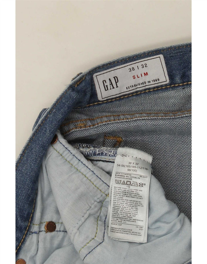 Jeans slim da donna Gap W38 L32 cotone blu