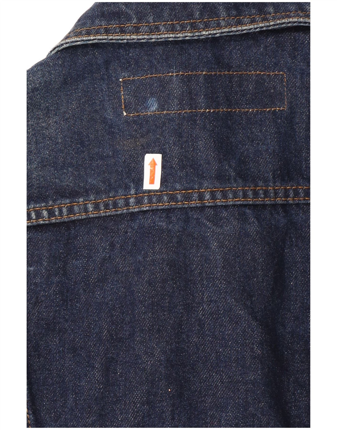 GUESS Womens Crop Denim Jacket UK 10 Small Blue Cotton