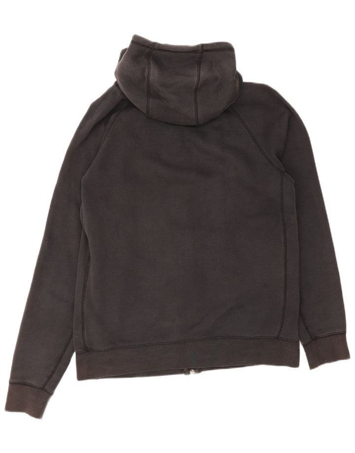 Felpa con cappuccio e zip Jordan da uomo in cotone nero medio