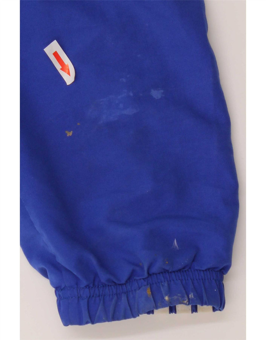 Giacca da ginnastica grafica da uomo Adidas UK 38/40 Colorblock blu medio