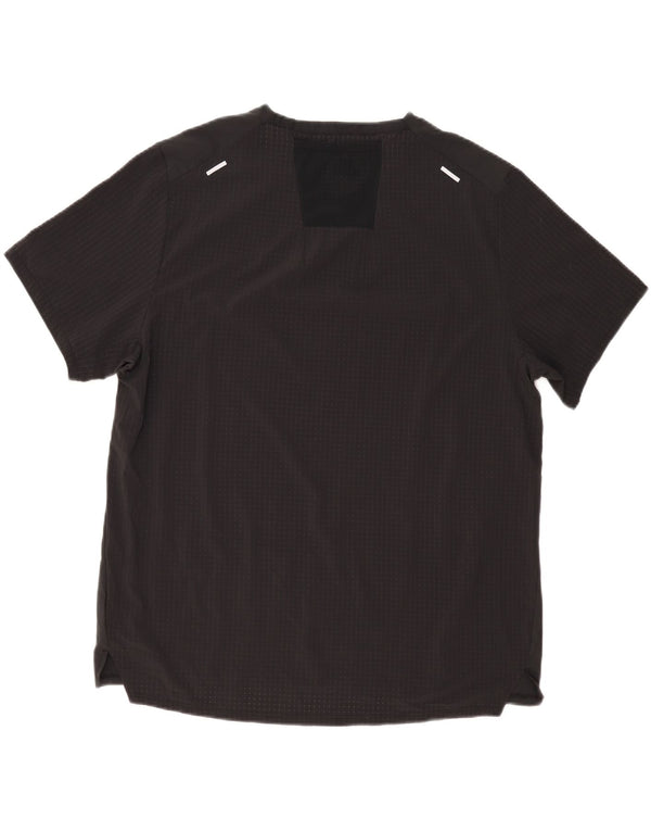 T-shirt Nike Dri Fit da uomo XL nera in poliestere