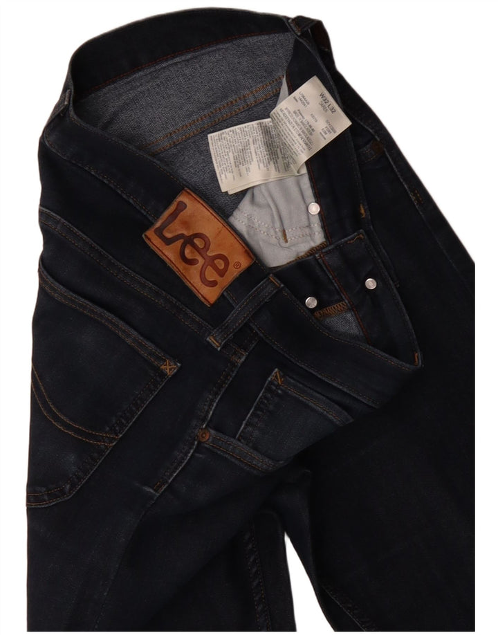 Jeans dritti da uomo LEE Daren W32 L32 in cotone blu navy