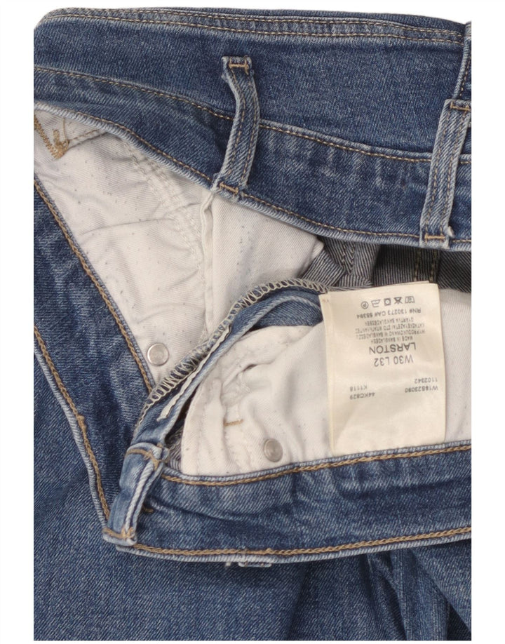 Jeans Wrangler Larston Slim da uomo W30 L29 in cotone blu