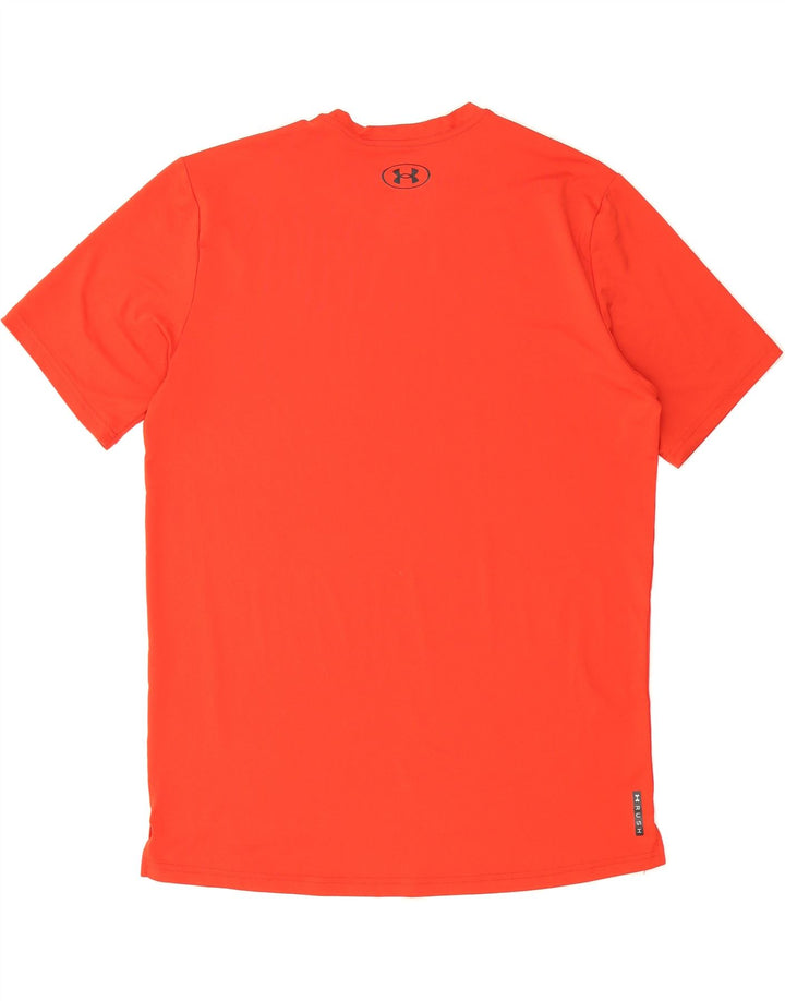 UNDER ARMOUR Mens T-Shirt Top Medium Red Vintage Under Armour and Second-Hand Under Armour from Messina Hembry 