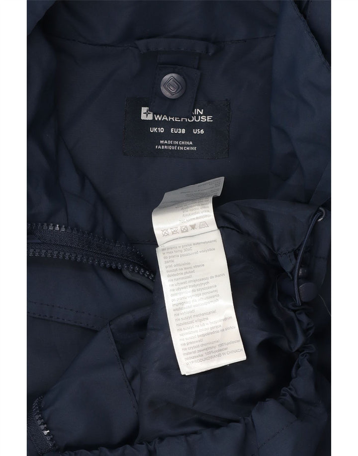 Giacca antipioggia con cappuccio da donna Mountain Warehouse UK 10 Small Blu Navy