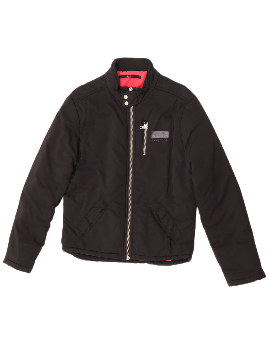 Giubbotto bomber da uomo Lee UK 38 medio nero