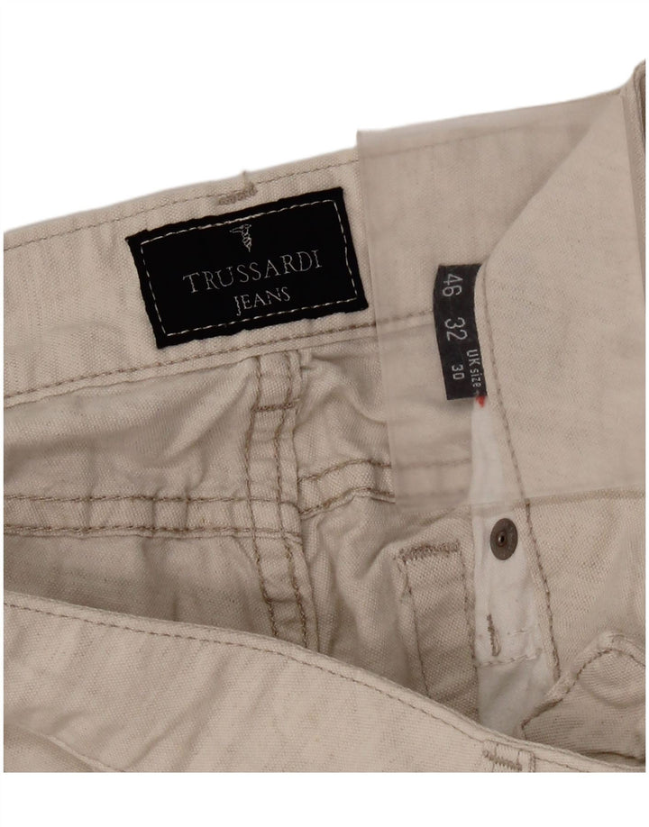 Pantaloncini Casual Donna TRUSSARDI W30 Beige Medio