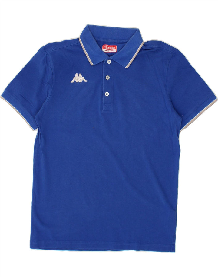 KAPPA Mens Polo Shirt Medium Blue Cotton Vintage Kappa and Second-Hand Kappa from Messina Hembry 