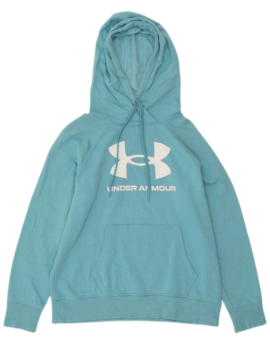 Maglia con cappuccio oversize da donna UNDER ARMOUR UK 14 Blu medio chiazzato