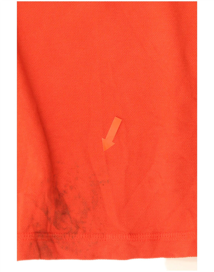 Polo grafica da uomo DKNY 2XL in cotone arancione