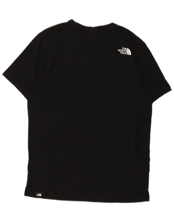 T-shirt grafica da uomo The North Face Top in cotone nero medio