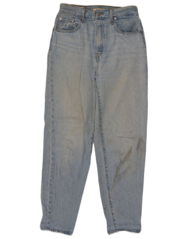 Jeans Levi's da donna a vita alta, vestibilità ampia, affusolati, W25 L27, cotone blu