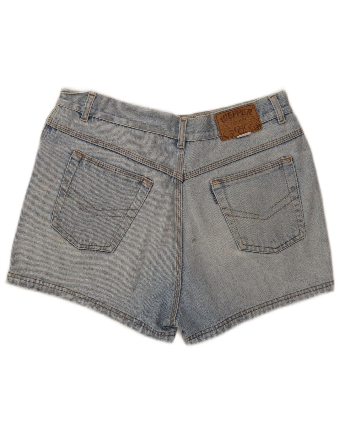 Pantaloncini di jeans da donna VINTAGE W32 grandi blu