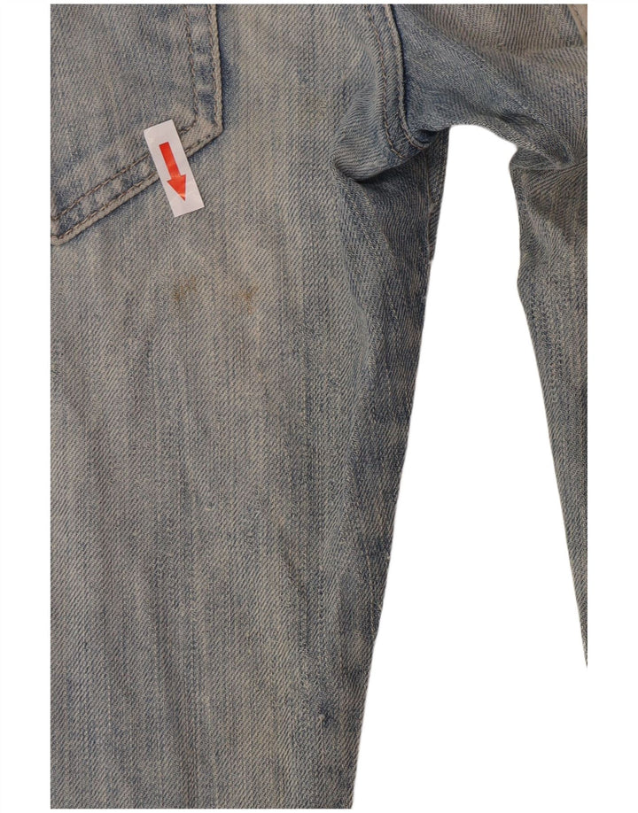 Jeans dritti da donna Armani W26 L34 Blu