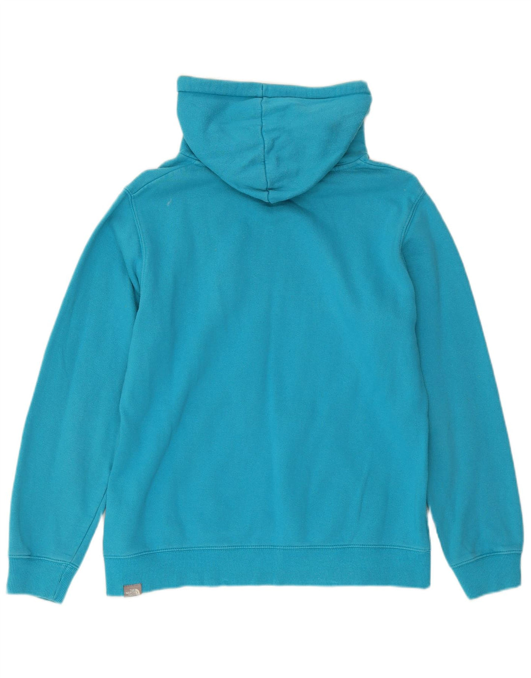 THE NORTH FACE Felpa con cappuccio grafica da donna UK 16 Grande cotone blu