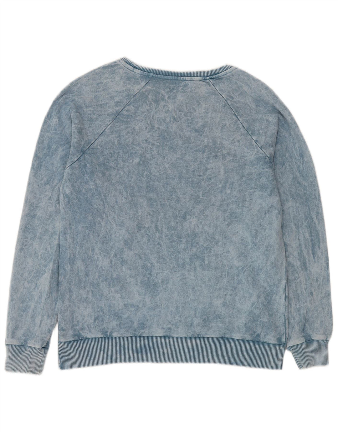 Best Company Felpa grafica da uomo Maglione grande blu in cotone tie dye