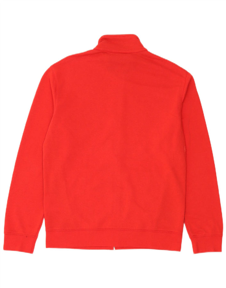 Giacca da tuta da uomo Champion in cotone color block rosso medio