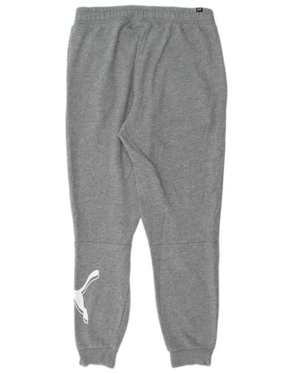 Pantaloni da tuta con grafica da donna Puma Joggers UK 14 Grigio medio chiazzato
