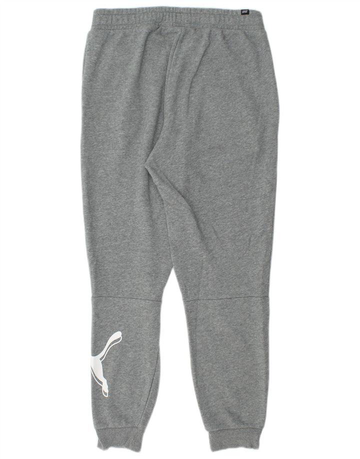 Pantaloni da tuta con grafica da donna Puma Joggers UK 14 Grigio medio chiazzato