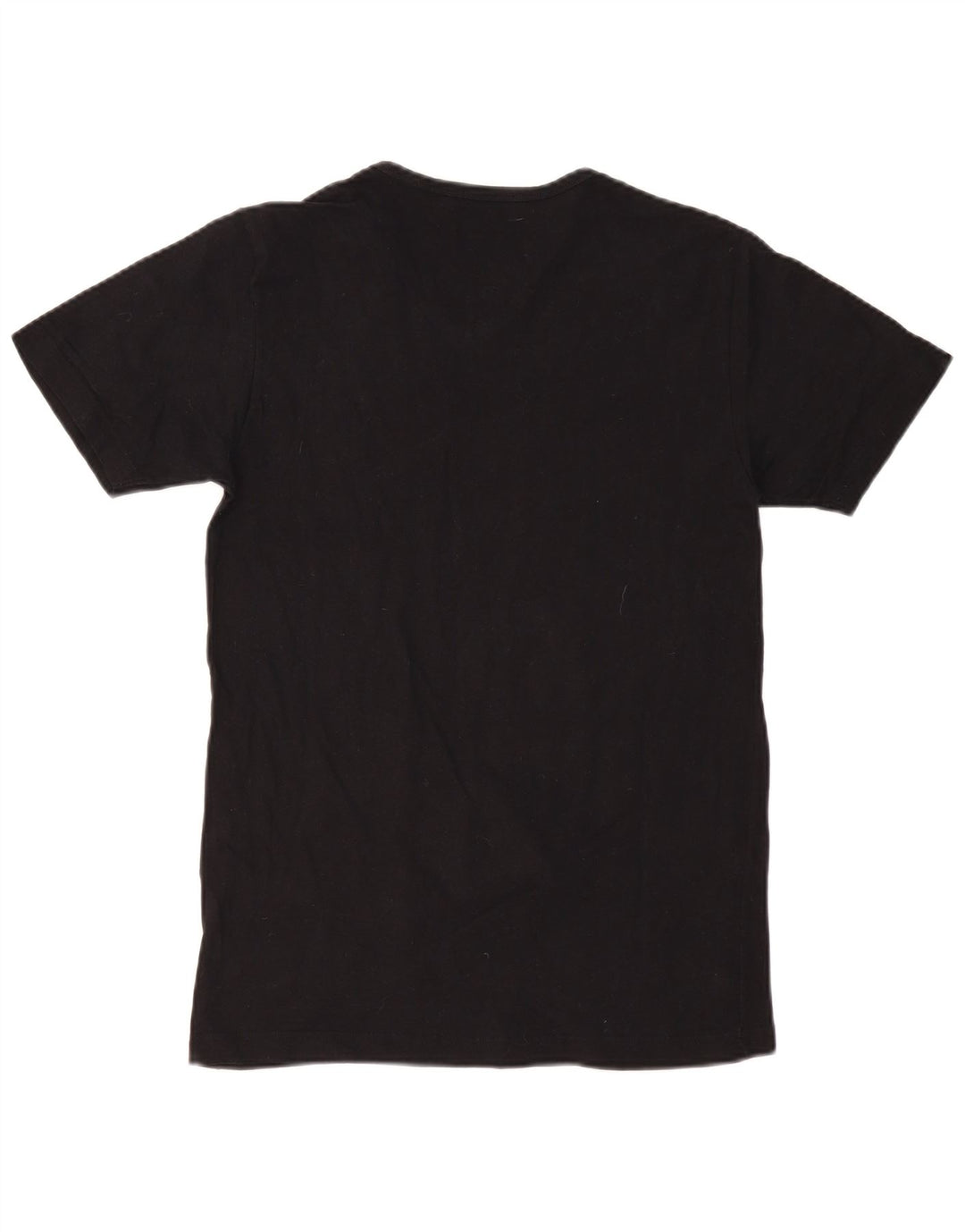 T-shirt da donna KAPPA Top UK 14 grande cotone nero