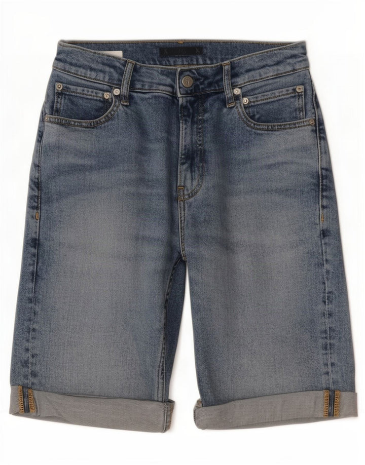 Pantaloncini di jeans da uomo Calvin Klein W28 piccoli in cotone blu