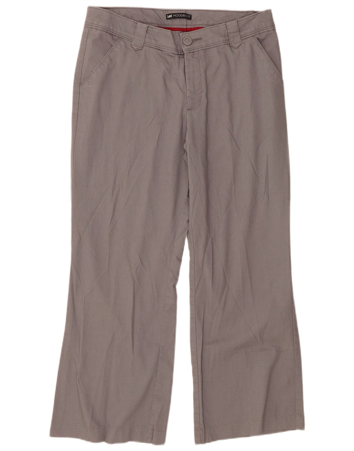 Pantaloni chino dritti Lee Modern Fit da donna W34 L27 Grigi