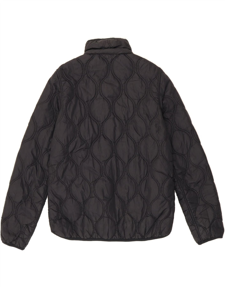 TIMBERLAND Womens Reversible Quilted Jacket UK 16 Large Black Nylon Vintage Timberland and Second-Hand Timberland from Messina Hembry 