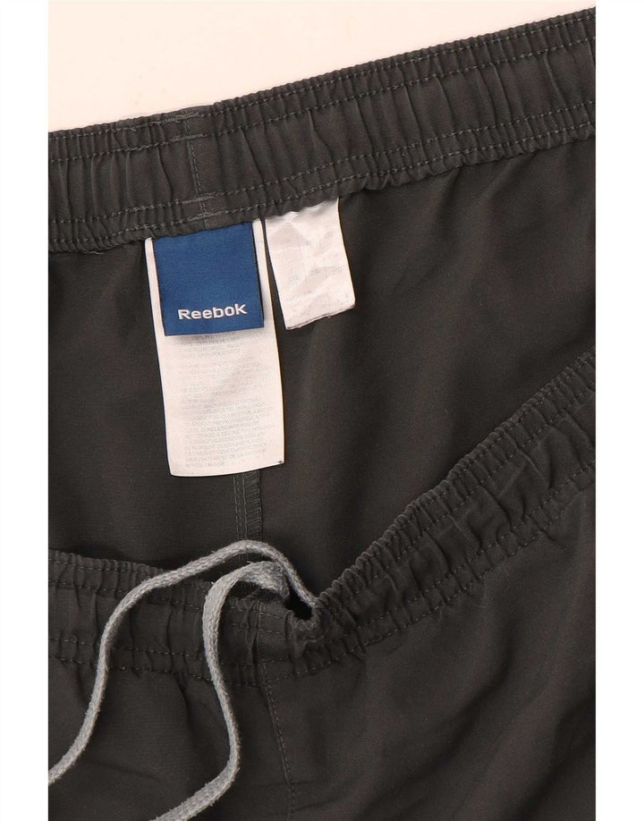 Pantaloncini sportivi da uomo Reebok 2XL Nero Poliestere color block